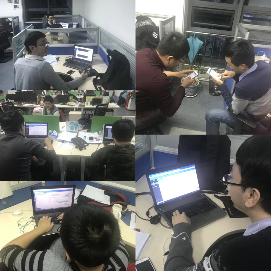 燈火闌珊,華天人奮戰V8.0OA系統如火如荼