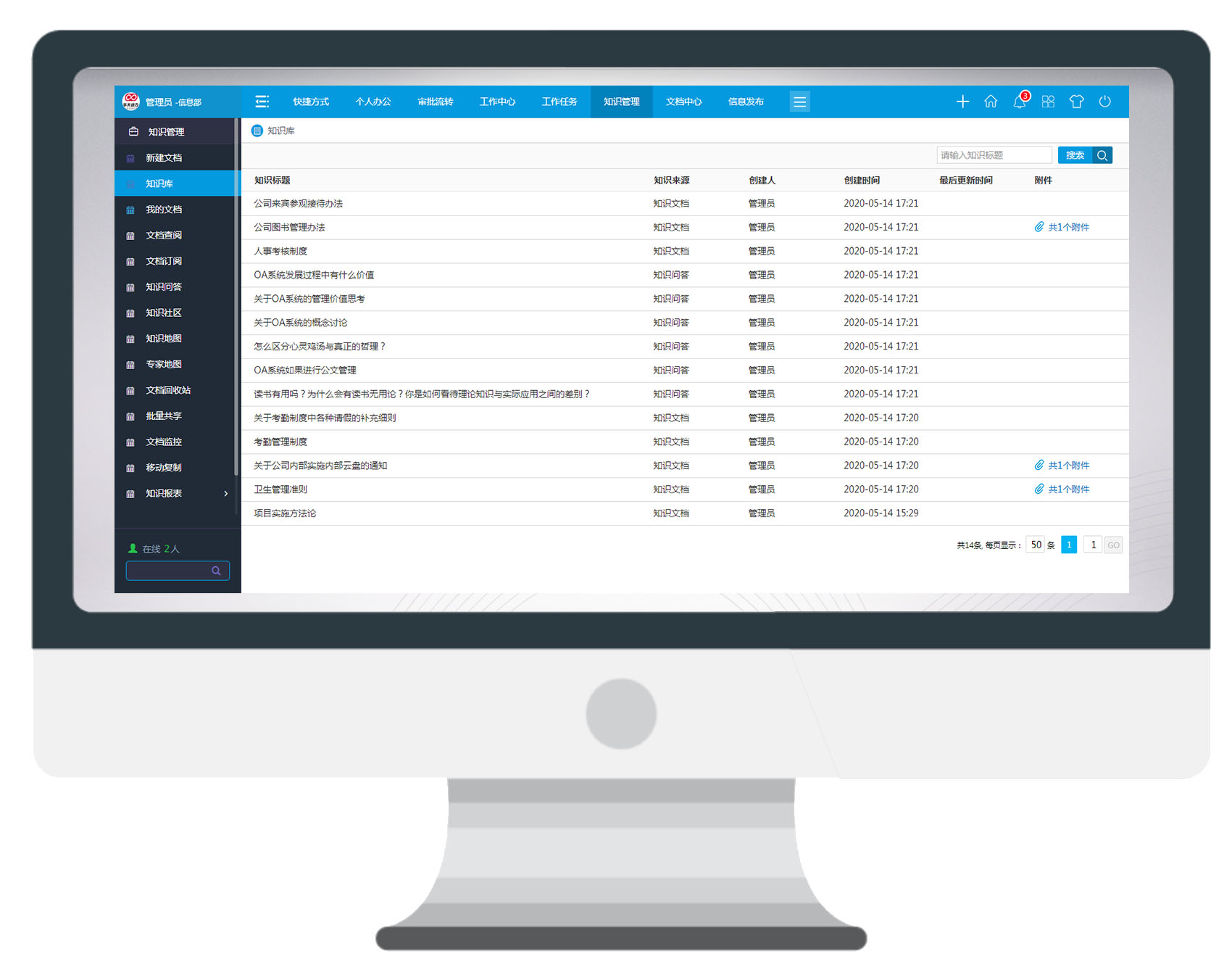 后浪們辭職頻繁成公司管理難題？華天動力OA倡導“知識”疏導