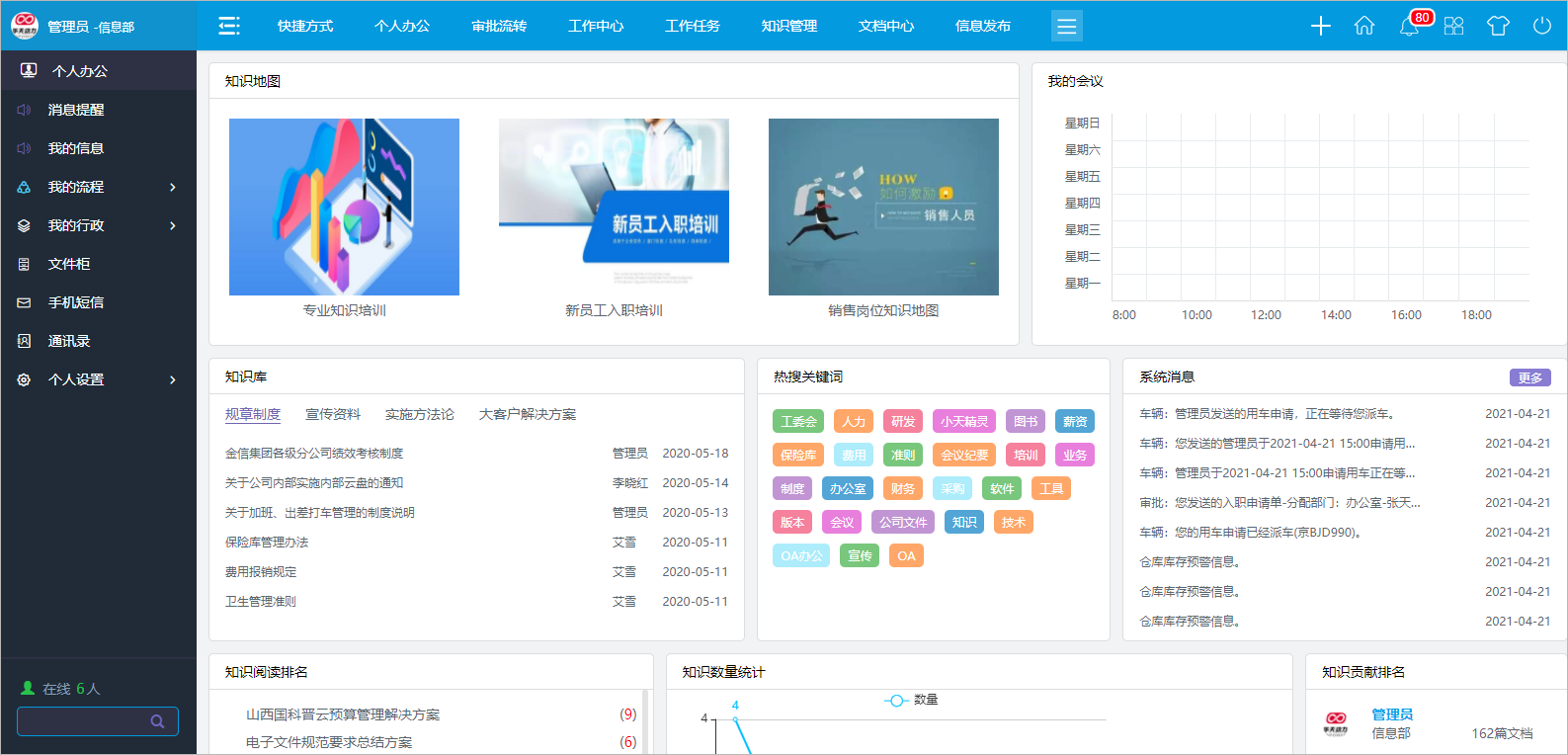 世界讀書日 華天動力OA知識管理系統點亮職場